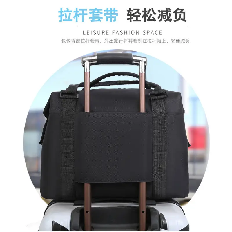 Red Oxford Handbag for Travel & Daily Use - Image 8