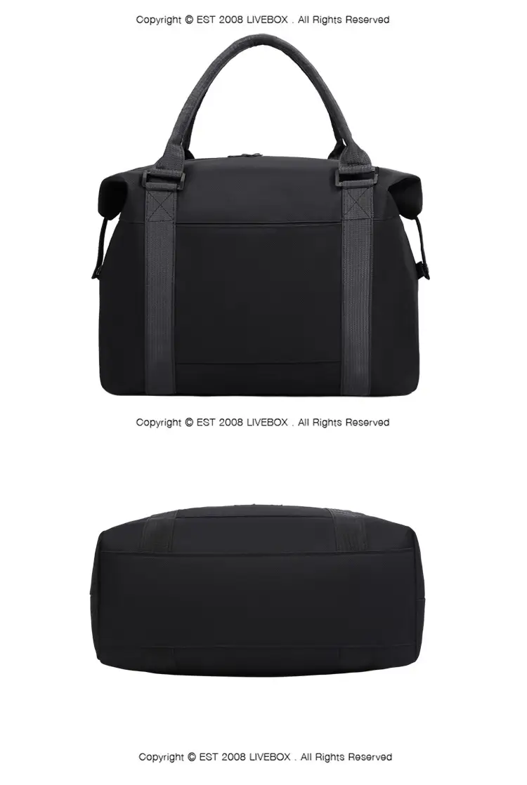 Red Oxford Handbag for Travel & Daily Use — feature 16