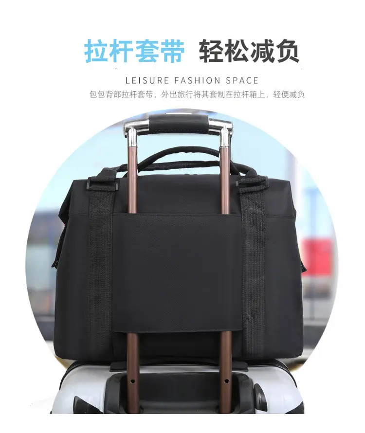 Red Oxford Handbag for Travel & Daily Use — feature 8