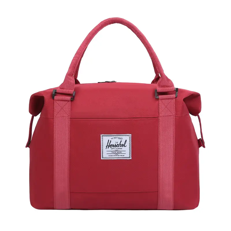Red Oxford Handbag for Travel & Daily Use - Image 2