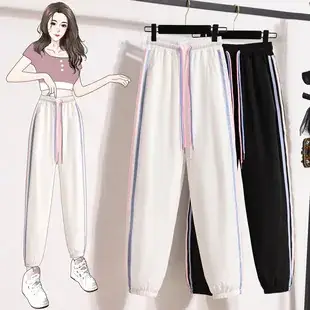 Women's Pink Loose Waist Shorts 2025 Summer — feature 36