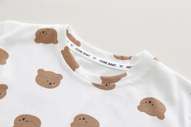 Boys Cartoon Print Strap Shorts Set Summer Wear — feature 6