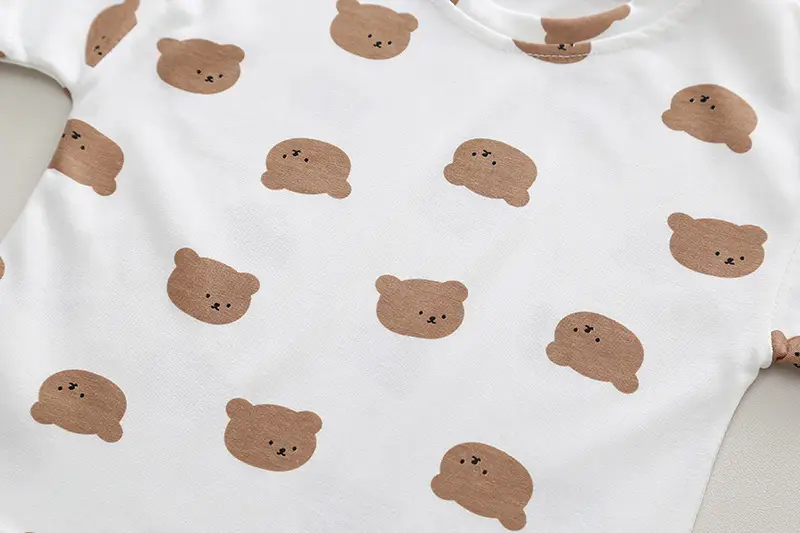 Boys Cartoon Print Strap Shorts Set Summer Wear — feature 7