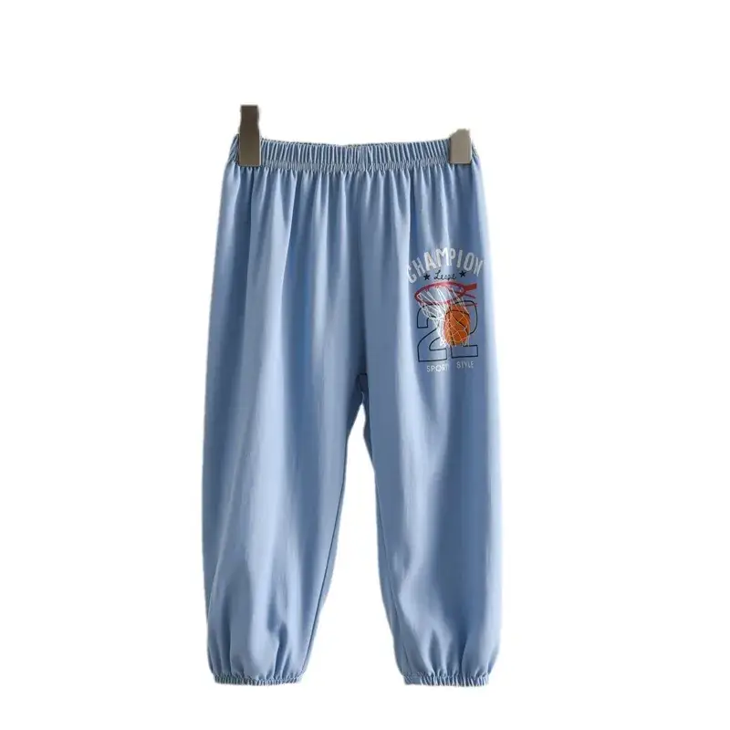 Summer Ice Silk Anti-Mosquito Pants for Boys Girls