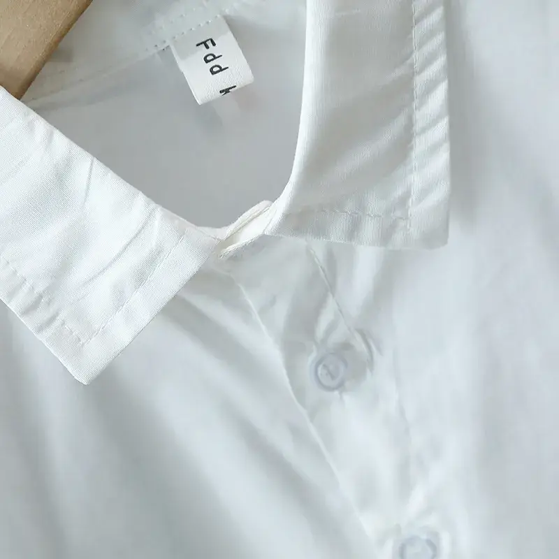 3326 Boys White Short Sleeve Shirt Summer 2025