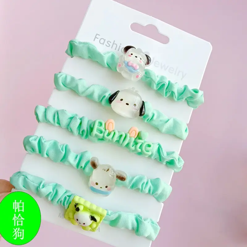 Cute Cartoon Hair Bands for Girls in Rainbow Colors — feature 11