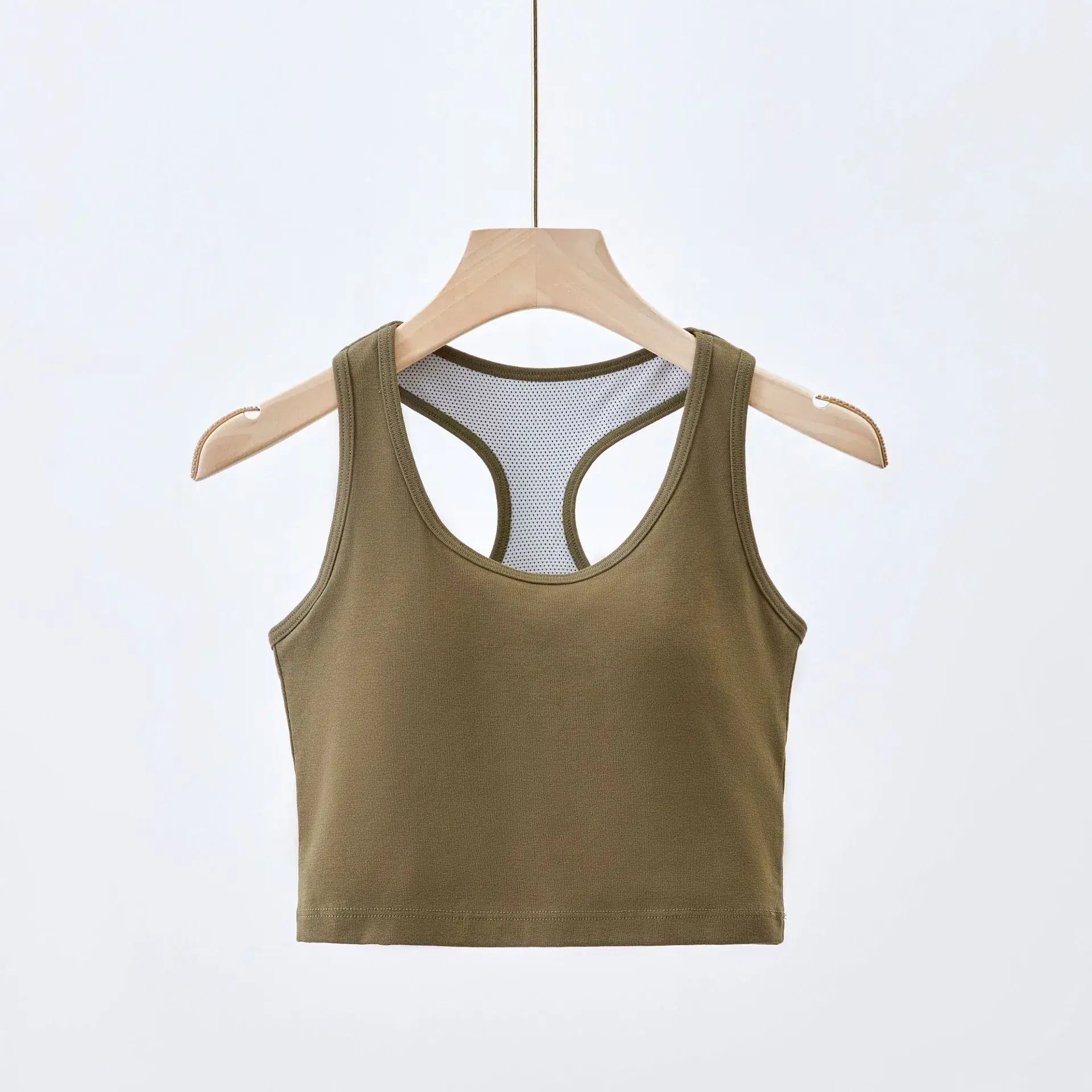 Women's I-Shape Camisole Vest with Chest Pad - Image 4