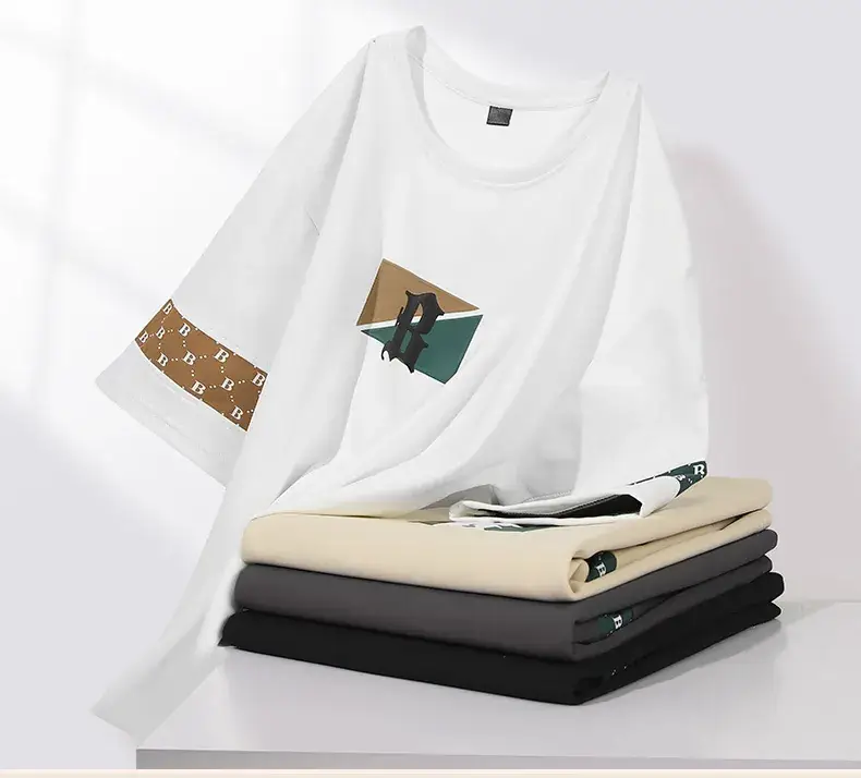 Men Grey T-Shirt with Graphic Print & Half Sleeves — feature 3