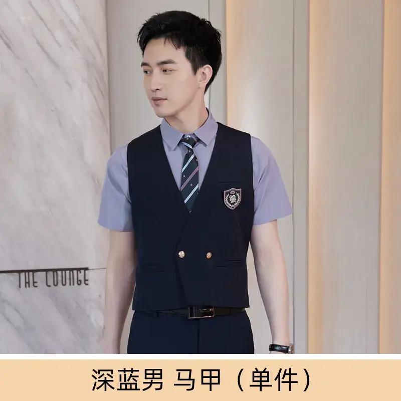 Women's Black School Vest Suit with Pleated Skirt - Image 6