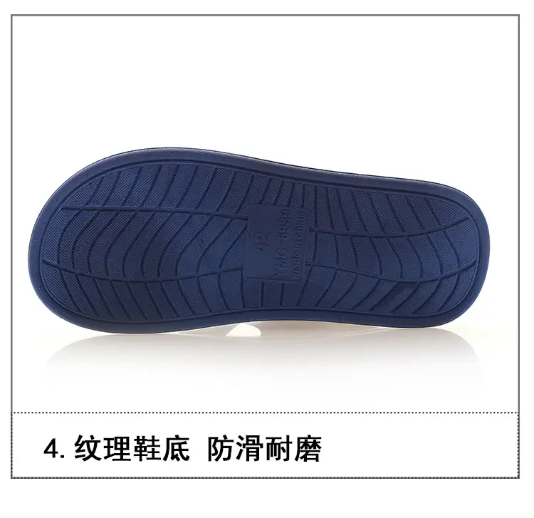 Men's Fashion Sport Grey Slide On Sandals — feature 8