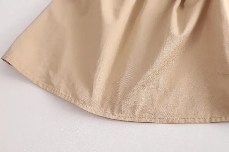 Cross-border Boys & Girls Summer Suit Brown White Straps — feature 13
