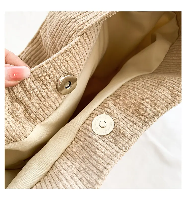 2025 New Corduroy Shoulder Bag for Women Students — feature 33