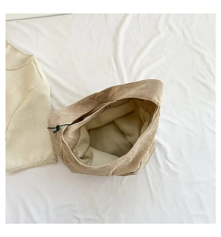 2025 New Corduroy Shoulder Bag for Women Students — feature 35