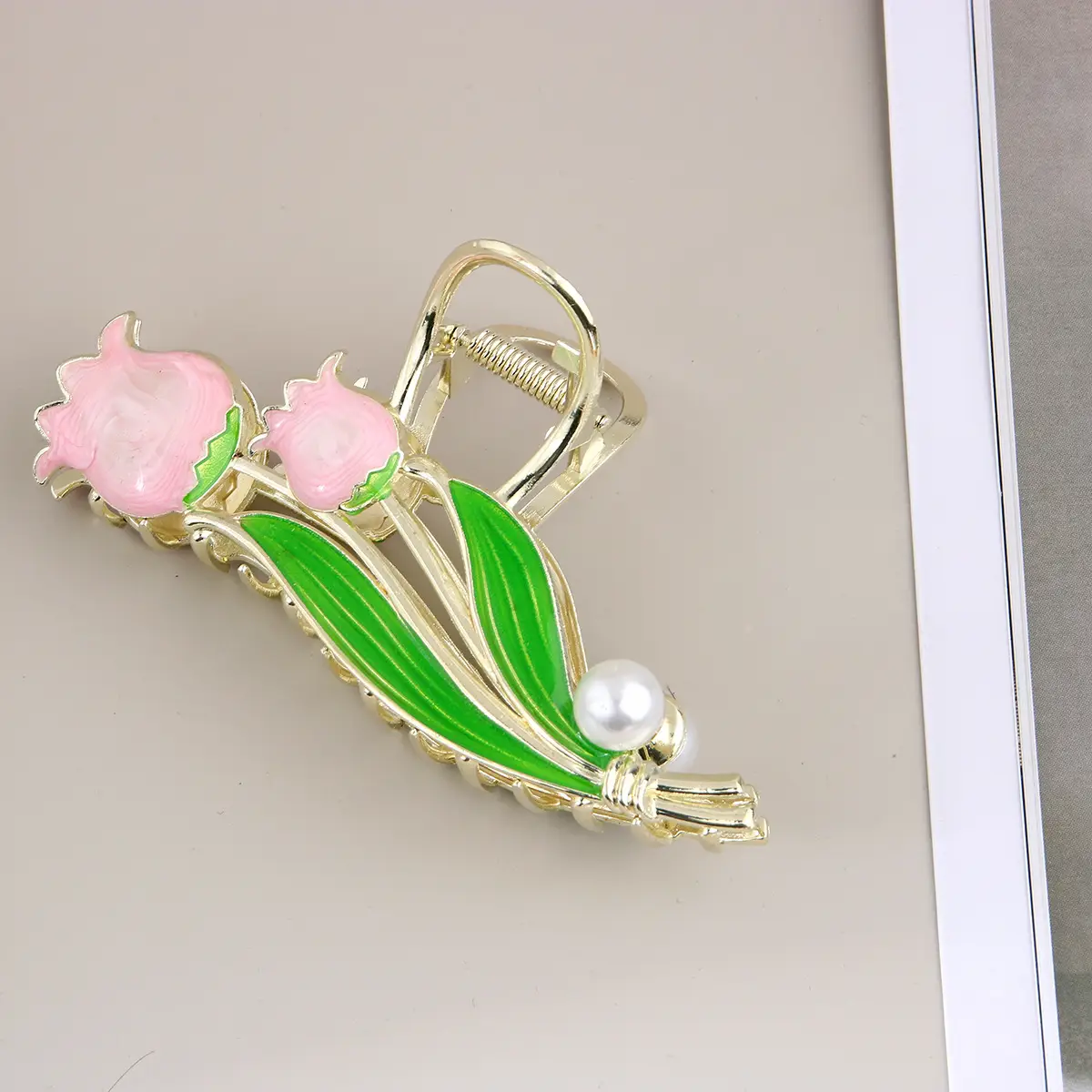 Korean Style Large Alloy Hair Clip for Women — feature 11