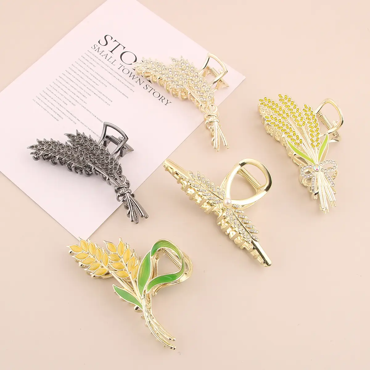 Korean Style Large Alloy Hair Clip for Women — feature 8