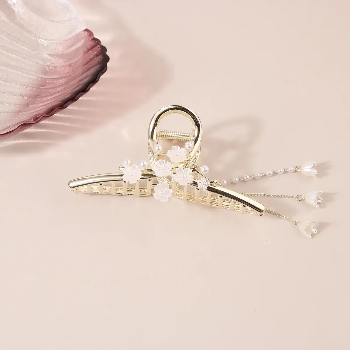 Korean Style Large Alloy Hair Clip for Women - Image 16