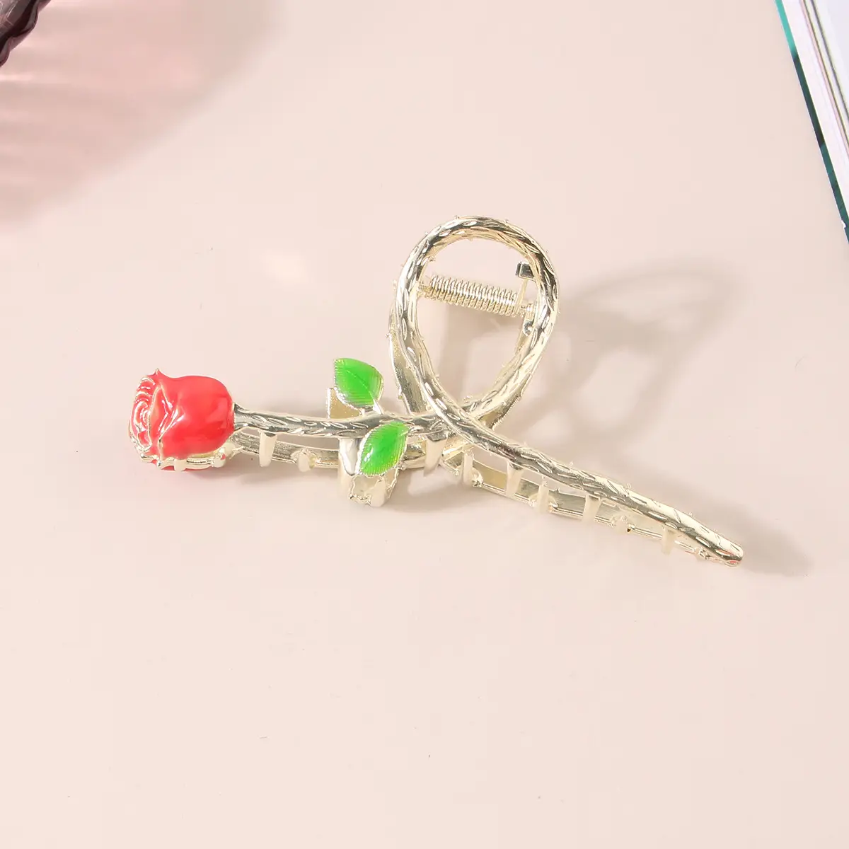 Korean Style Large Alloy Hair Clip for Women - Image 4