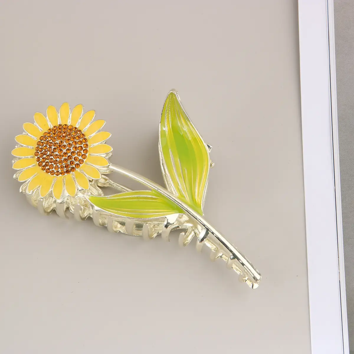 Korean Style Large Alloy Hair Clip for Women - Image 6