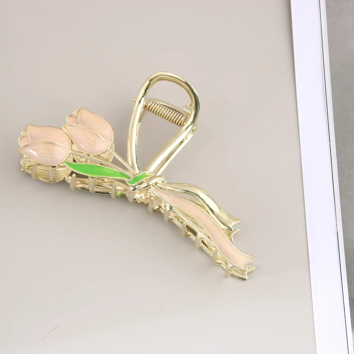 Korean Style Large Alloy Hair Clip for Women - Image 8