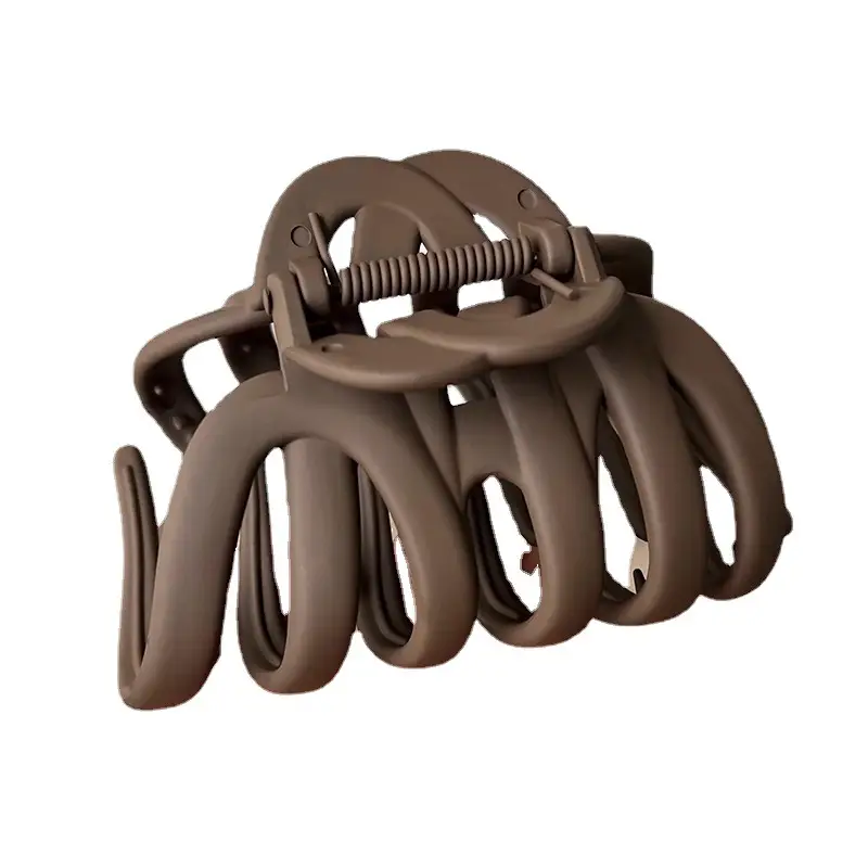 Large Elegant Hair Clip for Women Black - Image 9