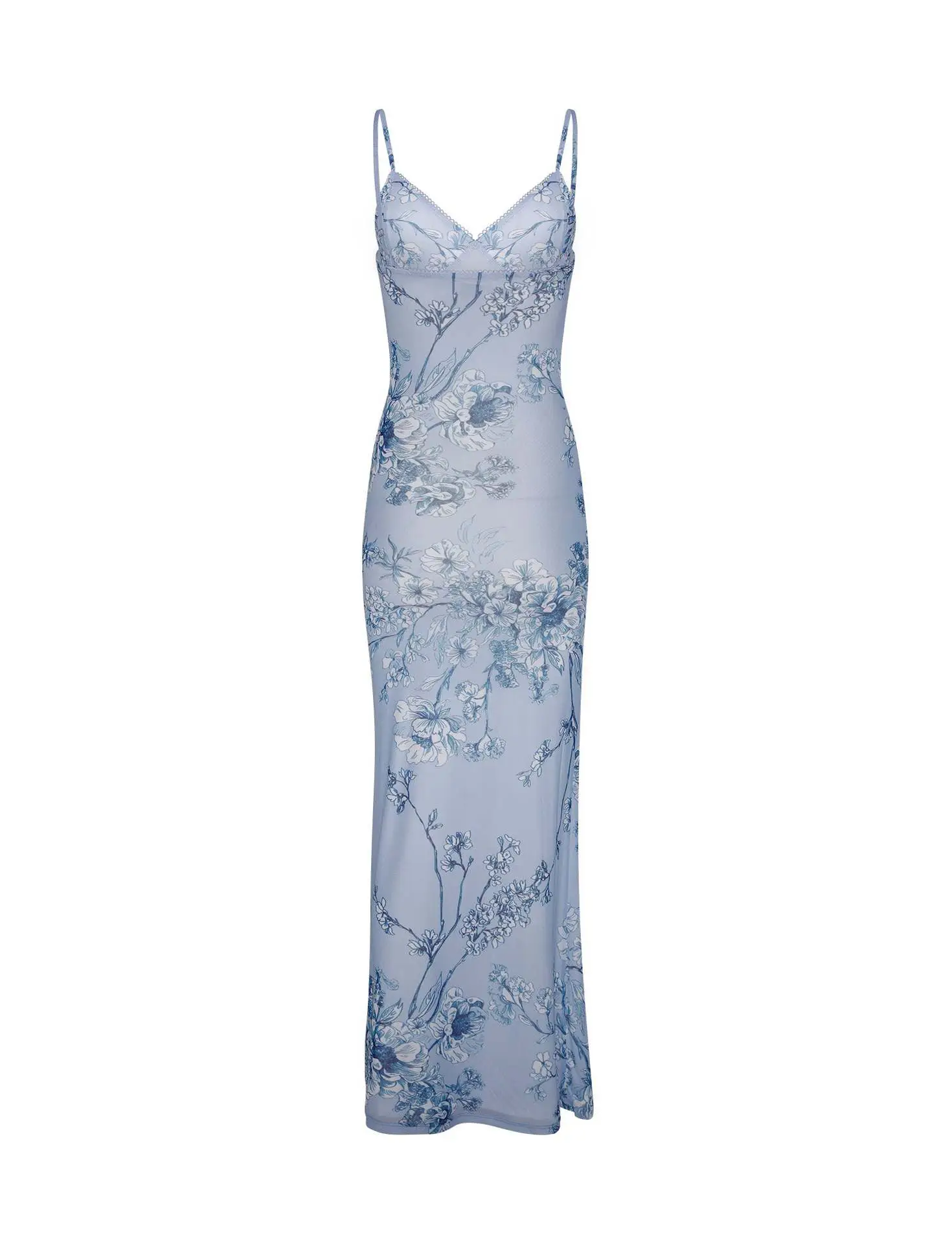 New Women's Long Dress Holiday Elegant Slim-fit Printed Design — feature 19