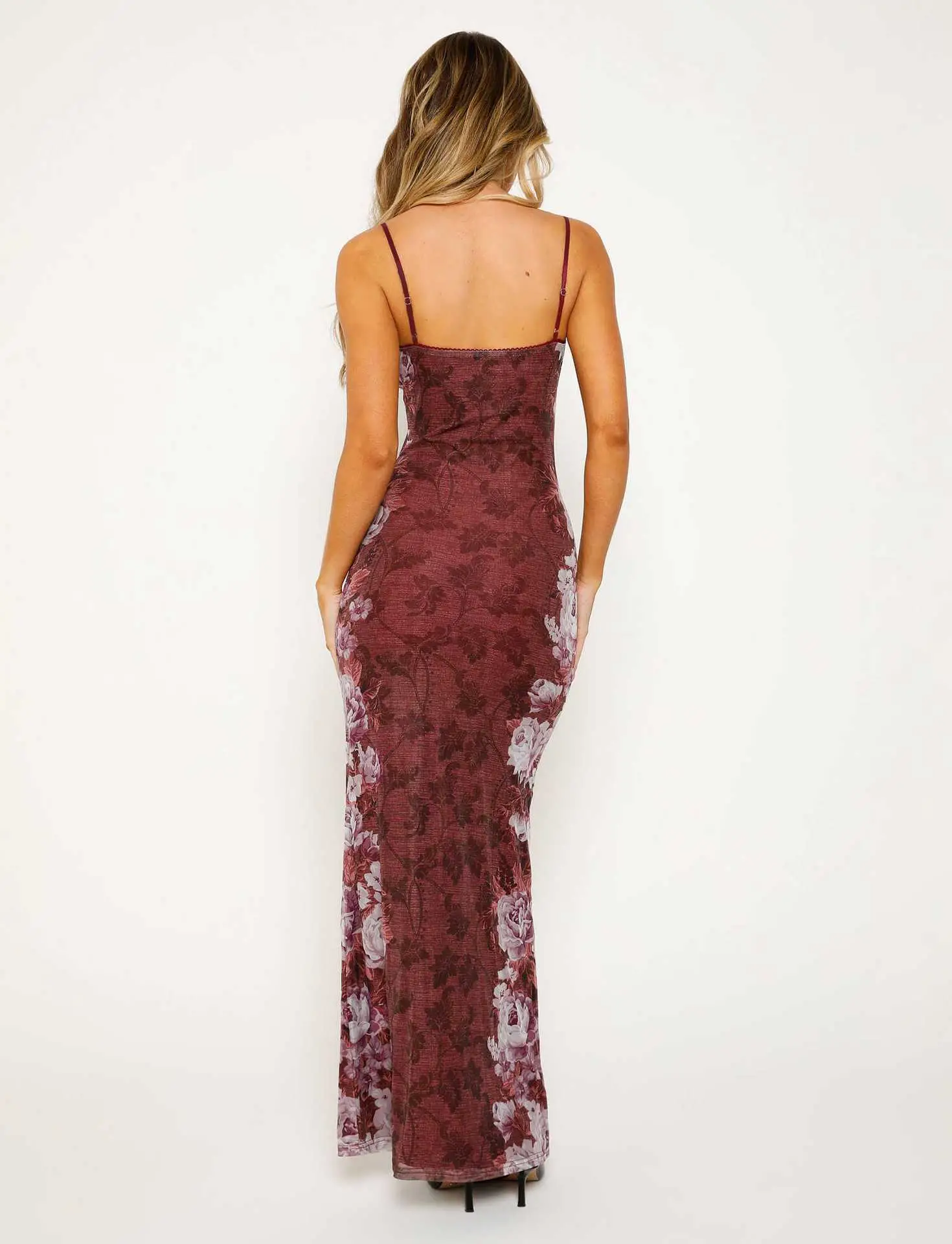 New Women's Long Dress Holiday Elegant Slim-fit Printed Design — feature 24