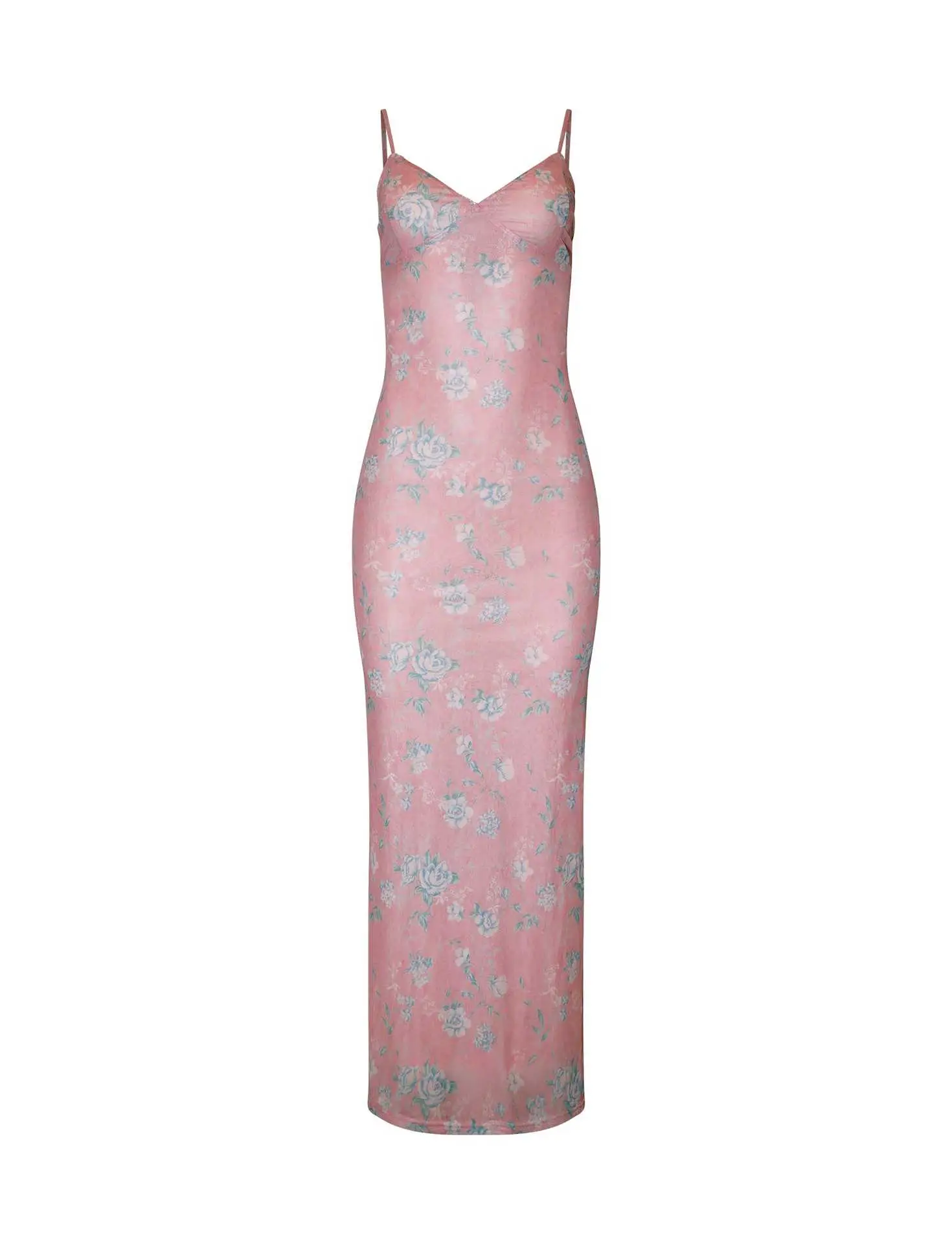 New Women's Long Dress Holiday Elegant Slim-fit Printed Design — feature 27