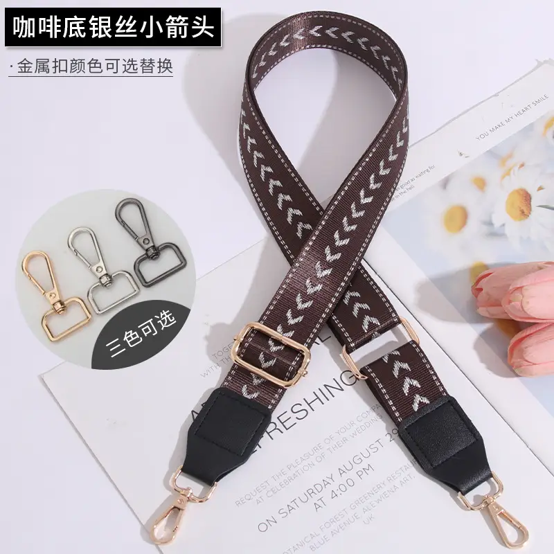 Multi-color Crossbody Strap for Women's Bag Replacement
