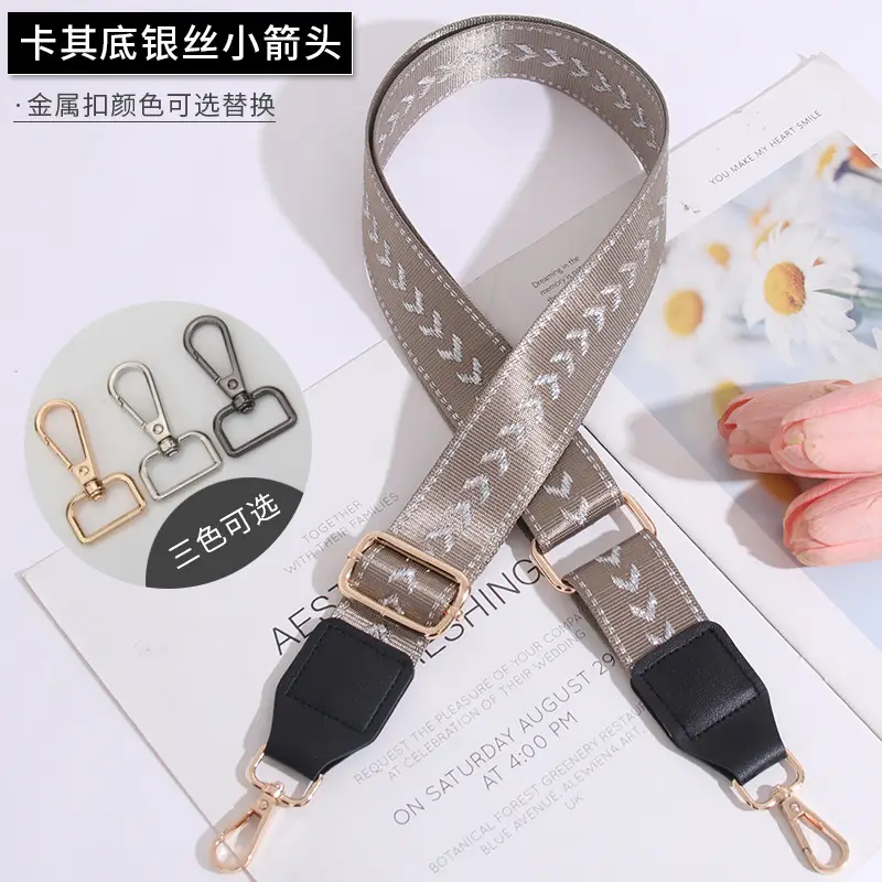 Multi-color Crossbody Strap for Women's Bag Replacement