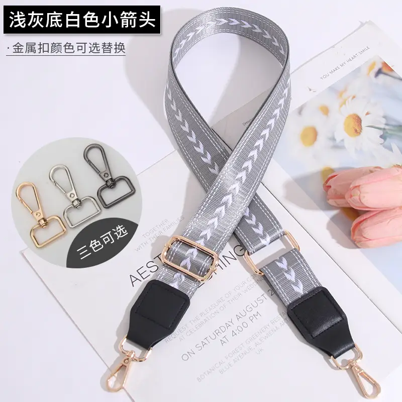 Multi-color Crossbody Strap for Women's Bag Replacement