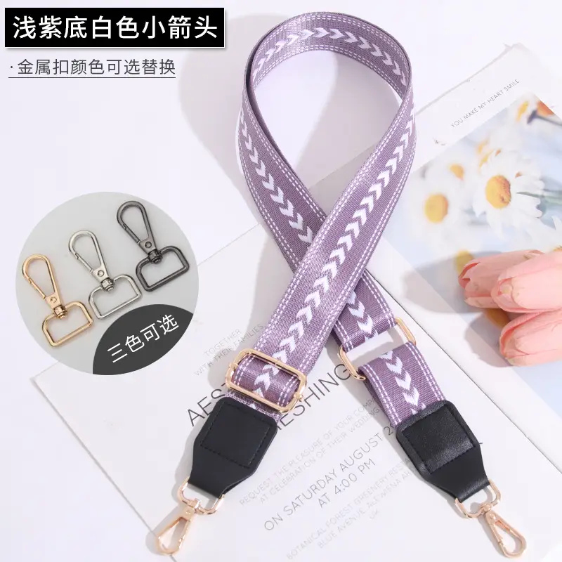 Multi-color Crossbody Strap for Women's Bag Replacement
