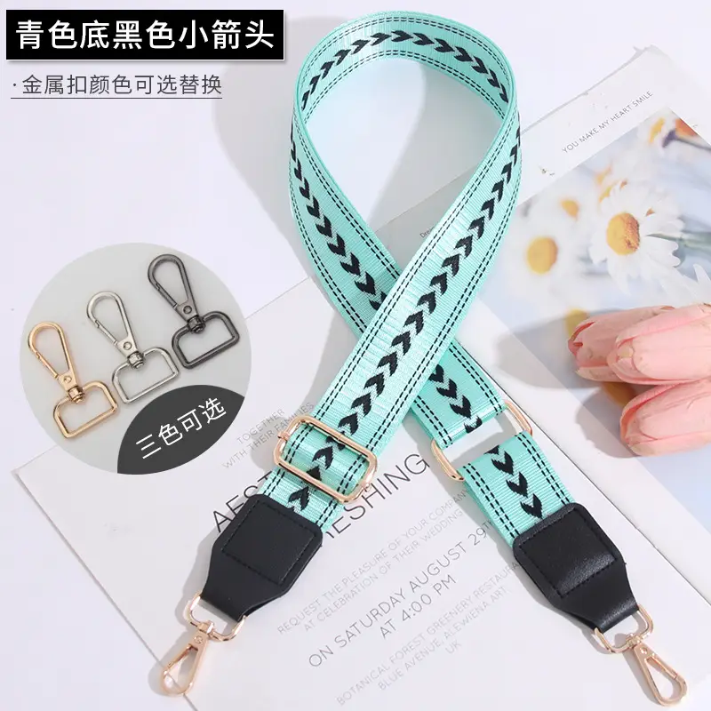 Multi-color Crossbody Strap for Women's Bag Replacement