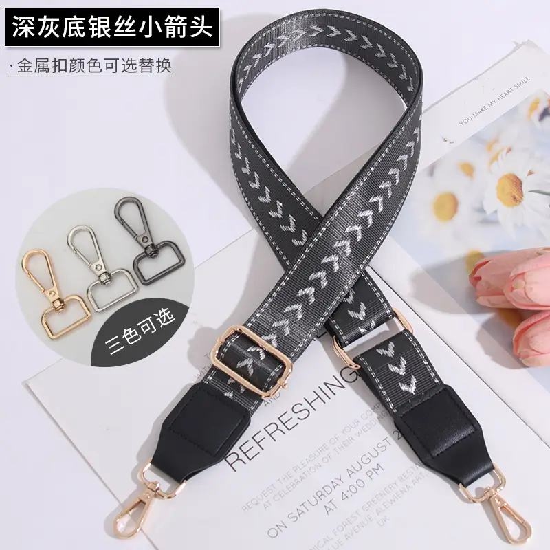 Multi-color Crossbody Strap for Women's Bag Replacement
