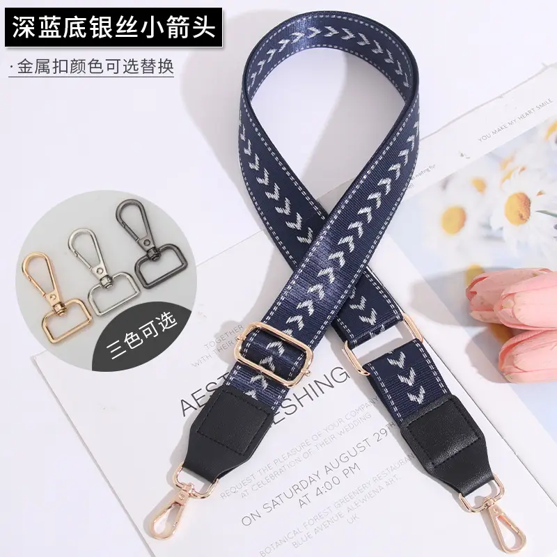 Multi-color Crossbody Strap for Women's Bag Replacement
