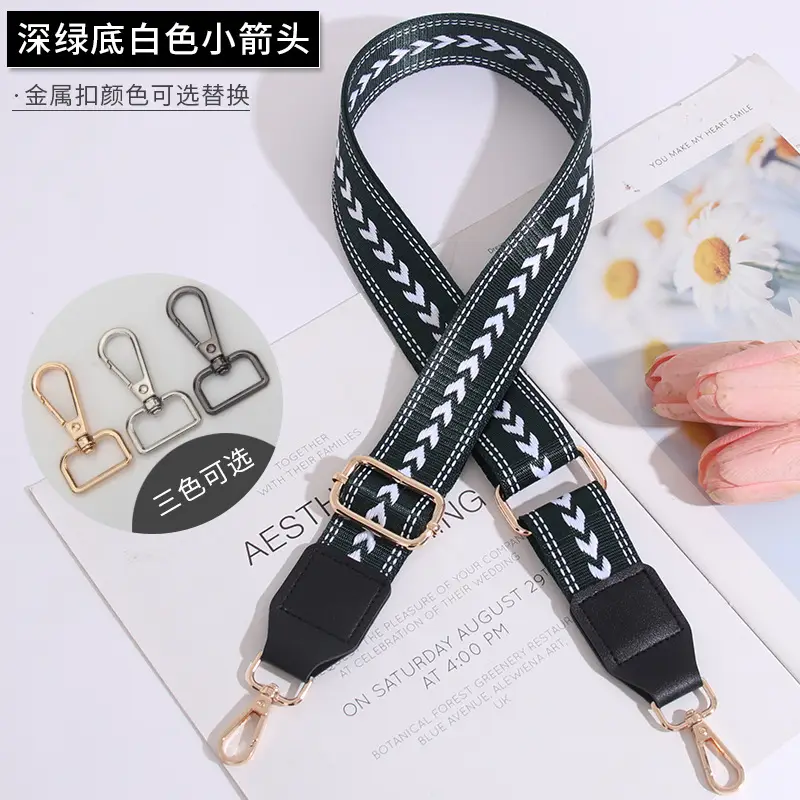 Multi-color Crossbody Strap for Women's Bag Replacement