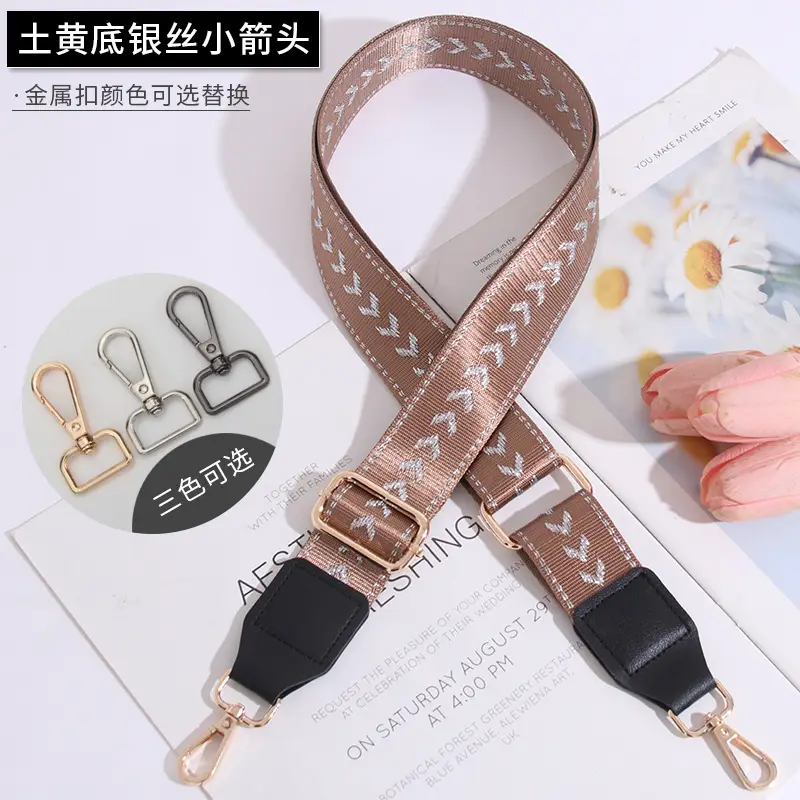 Multi-color Crossbody Strap for Women's Bag Replacement