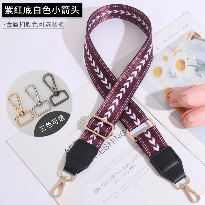 Multi-color Crossbody Strap for Women's Bag Replacement