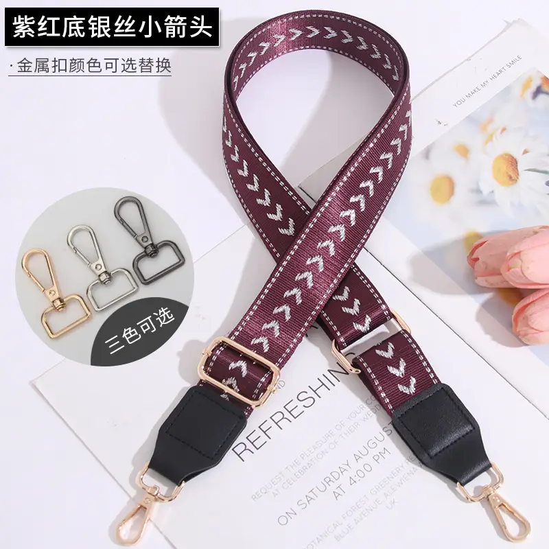 Multi-color Crossbody Strap for Women's Bag Replacement