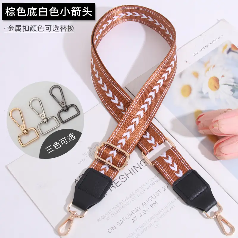 Multi-color Crossbody Strap for Women's Bag Replacement