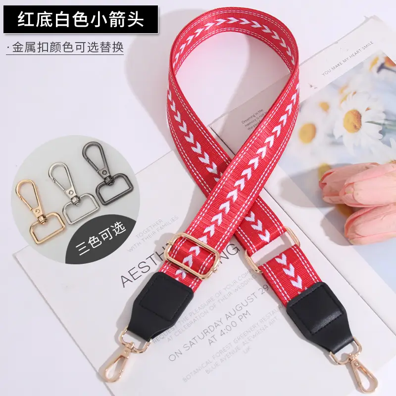 Multi-color Crossbody Strap for Women's Bag Replacement
