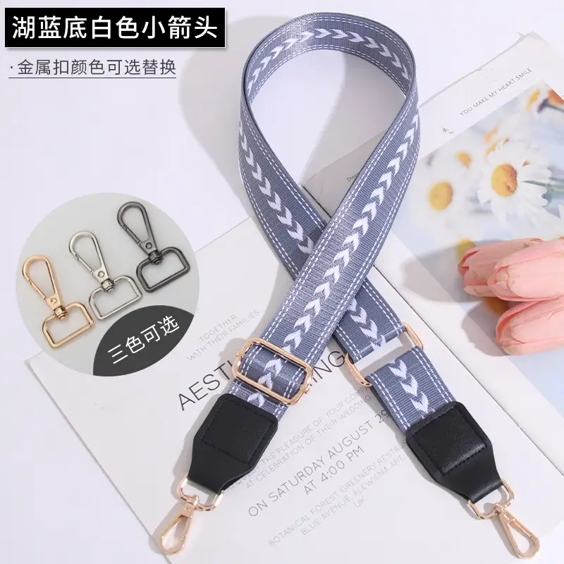 Multi-color Crossbody Strap for Women's Bag Replacement