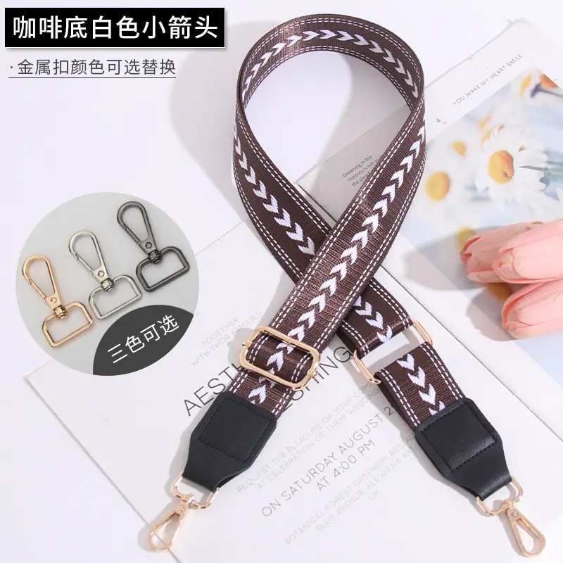 Multi-color Crossbody Strap for Women's Bag Replacement
