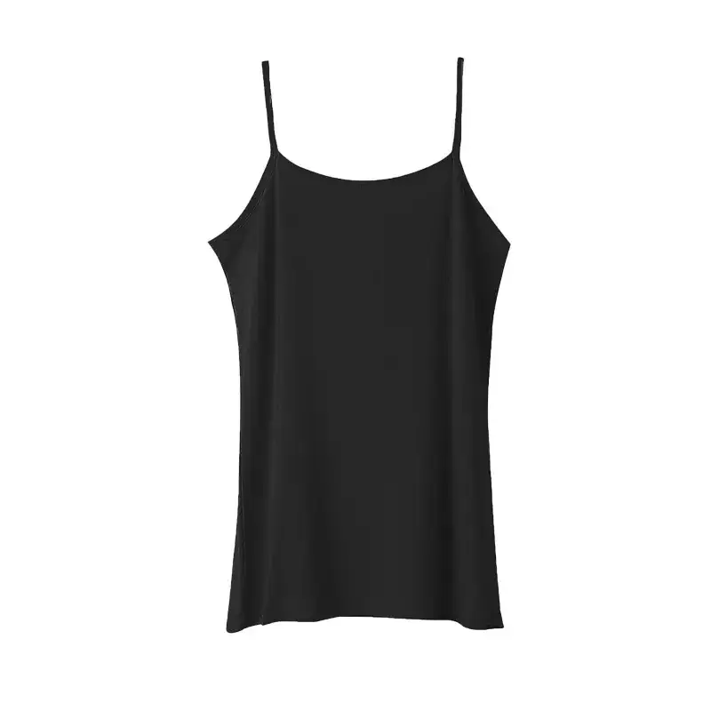 Women's White Slim Fit Sleeveless Top Summer 2023 - Image 7