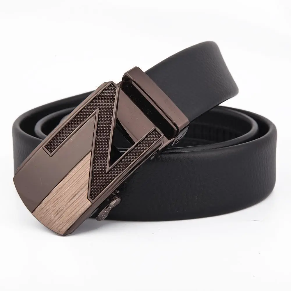 Men's Black Leather Belt with Silver Fire Design Buckle - Image 16