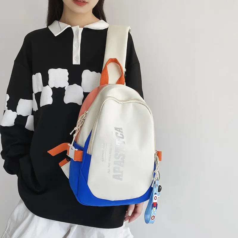 Japanese Color Crossbody Bag for Women Students Casual Sports Bag