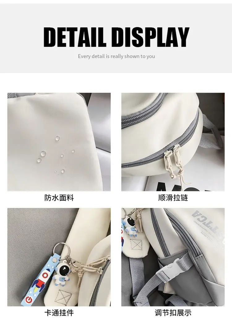 Japanese Color Crossbody Bag for Women Students Casual Sports Bag — feature 9