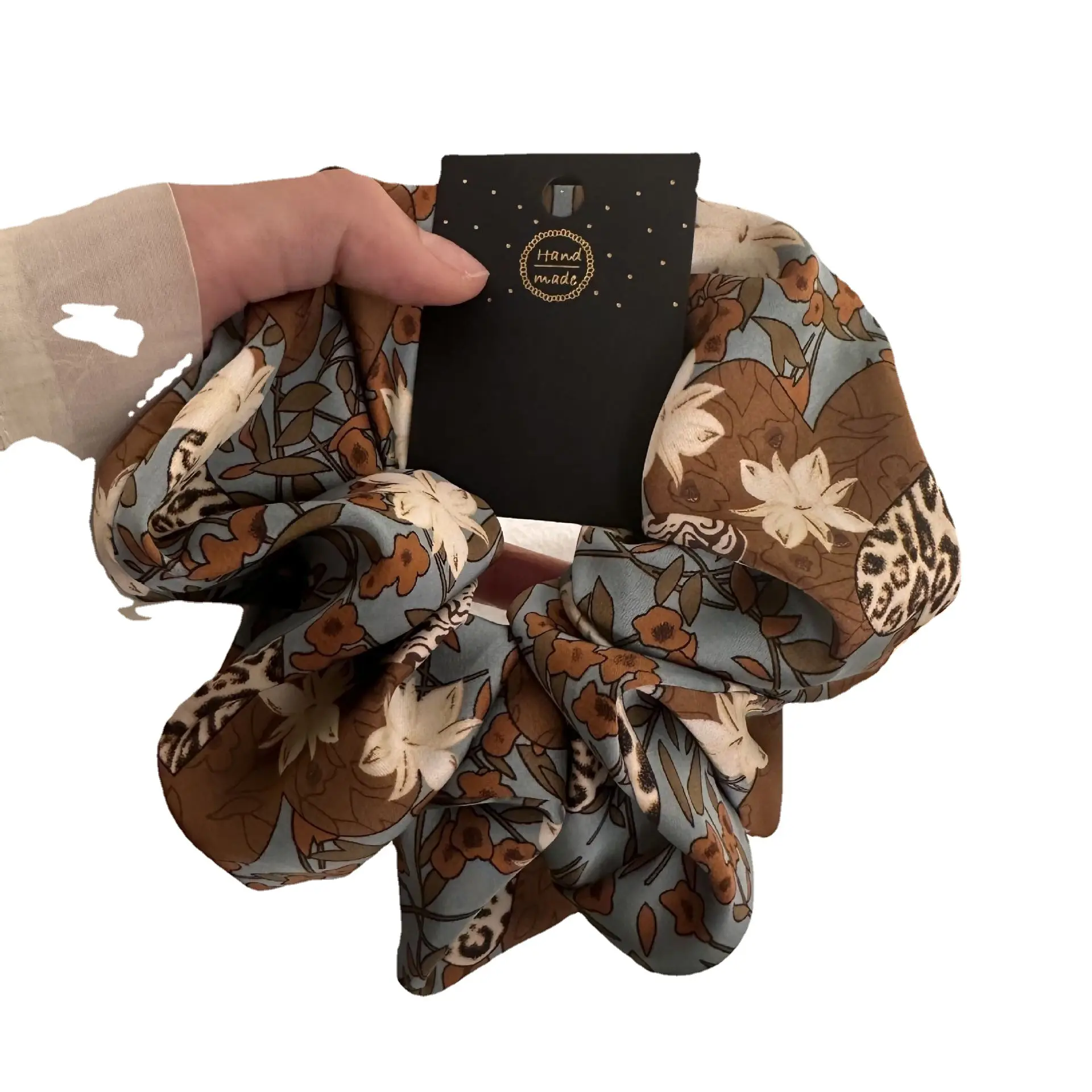 Black Floral Hair Band for Women - Image 10