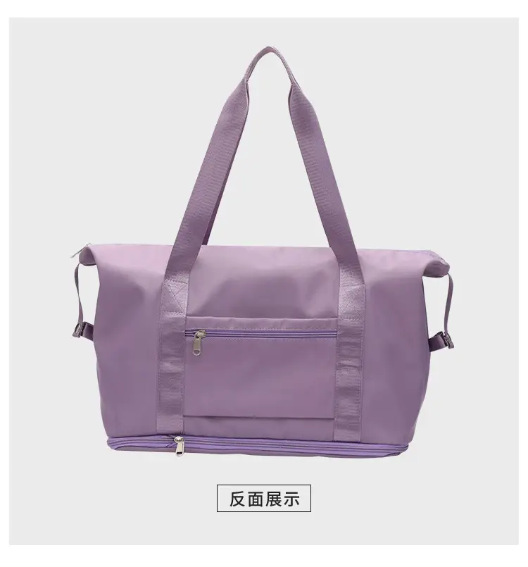 Purple Oxford Duffel Bag for Business Travel — feature 26