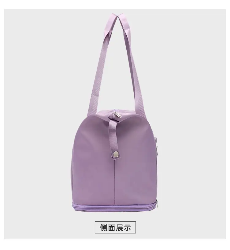 Purple Oxford Duffel Bag for Business Travel — feature 27