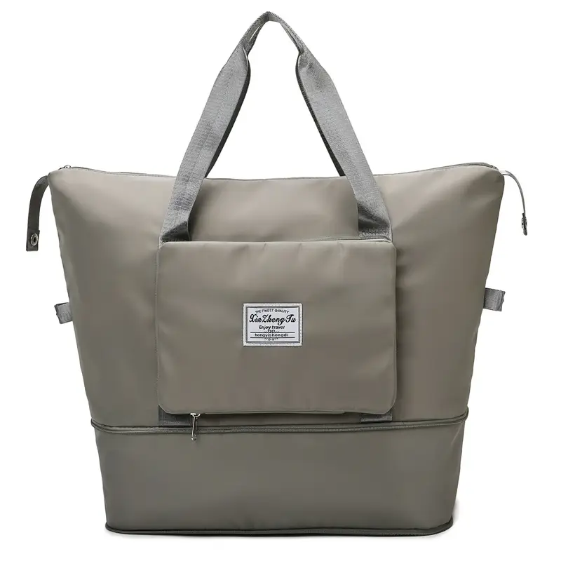 Purple Oxford Duffel Bag for Business Travel
